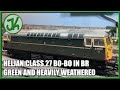 Best Factory weathering? Heljan Class 27 Bo-Bo in BR Green - Unboxing and Review