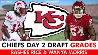 Chiefs Draft Grades Day 2: Rashee Rice & Wanya Morris Via TRADES In Rounds 2-3 + Day 3 Draft Targets