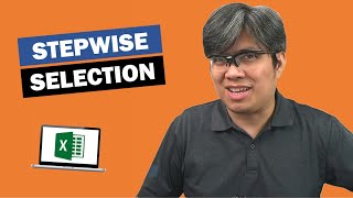 Stepwise Selection In Regression Using Excel...