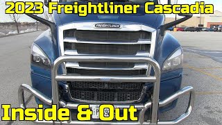 2023 Freightliner Cascadia Full Tour Inside \u0026 Out