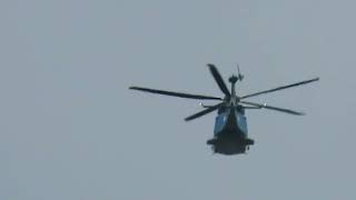 大阪府警察航空隊JA6196おおわし（AgustaWestland AW139※なし）ストーカー飛行②2023年8月7日（月）【愛知県警航空隊に協力？】