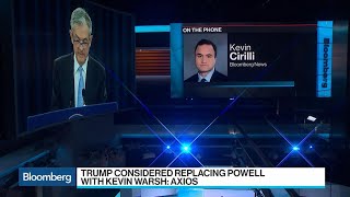 Trump Mused About Replacing Powell With Warsh Last Year: Axios