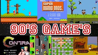 90s video games | childhood video games | 90s memory | Retro games | Childhood memories