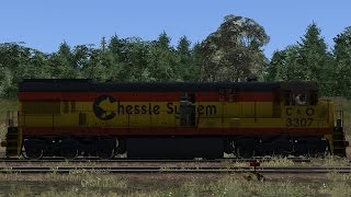 Train Simulator: Starting the GE U30C