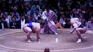 Takakeishou vs Harumafuji Sumo[Aki Basho 2017 Day 10, September 19th] 20170919