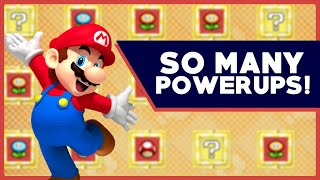 Get Lots of powerups in New Super Mario Bros. U #shorts