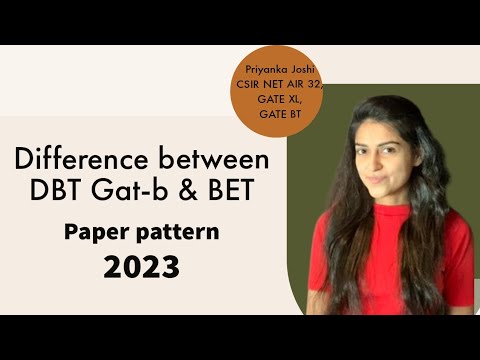 What Is The Difference Between DBT Gat-b & BET | Paper Pattern ...