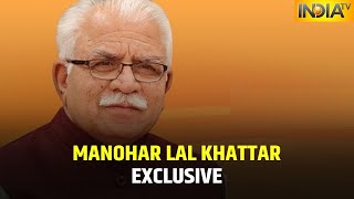 Haryana CM Manohar Lal Khattar Reserves Jobs Of Haryana For Natives | Exclusive Interview