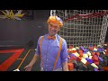 比利皮在蹦床公园学习字母知识 blippi 中文版 儿童教育视频 实景探索