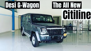 देसी 🔥G-Wagon🔥 2023 New Launch Force Citiline || Price, Features, Detailed Review