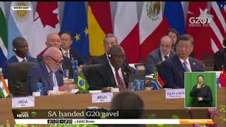 G20 Summit | SA handed G20 gavel