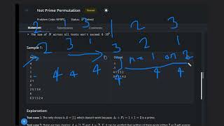 Not Prime Permutation | NPRPE | Codechef STARTERS 117 | Full Solution