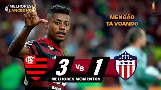 Flamengo 2 X 0 Junior Barranquilla | Melhores Momentos | HD 21/10/2020