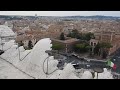 view from monumento a vittorio emanuele ii rome italy