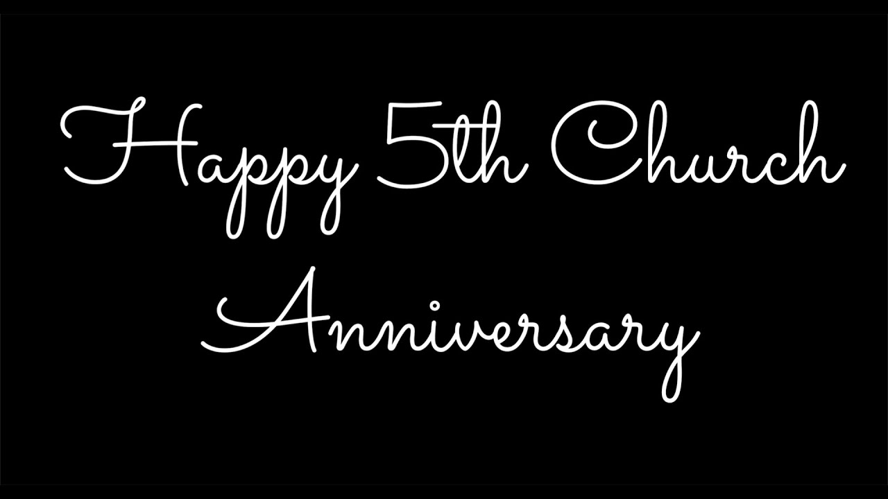 Church Anniversary Service Youtube