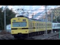 秩父鉄道 留置線へ入る旧塗装の1007f