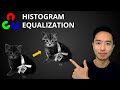 OpenCV Python Histogram Equalization and CLAHE