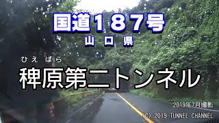 （国道１８７号　山口県）稗原第二トンネル　上り