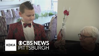 Pittsburgh-area boy hands out Valentine's at senior living facility