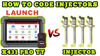 2025 Launch X431 Pro TT | How To Code Injectors | STEP BY STEP