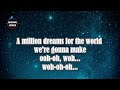 a million dreams from the greatest showman rendition by sofronio vasquez lyrics