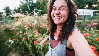 Change is Hard (A lovely evening garden walk) | VLOG