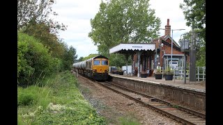 (Beware Video is Very Loud) GBRF 66707 passes Worstead with 6A32