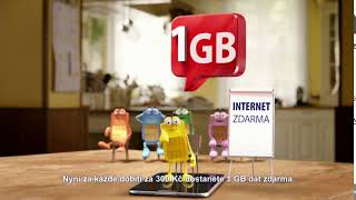 SAZKAmobil: 1GB Internet zdarma