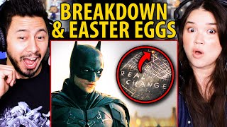THE BATMAN TRAILER BREAKDOWN! | "Bat and the Cat" Easter Eggs You Missed! | Reaction!