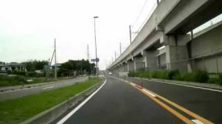 【車載】都市軸道路 守谷市百合ヶ丘→つくばみらい市田んぼアート間