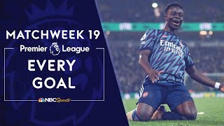 Every Premier League goal from Matchweek 19 (2021-22) | Premier League | NBC Sports