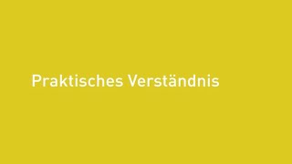 Berufliche Anforderungen: Praktisches Verständnis