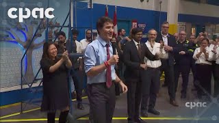 PM Justin Trudeau tours manufacturing plant in Woodbridge – January 17, 2025