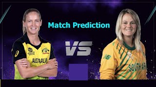 ICC Womens T20 World Cup : South Africa Women vs Australia Women, 15th Match Analysis & Prediction
