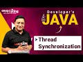 Thread Synchronization | synchronized Keyword | Multithreading | Java for Developers | #Java #Lec80