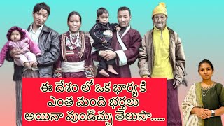 Oka bharya endaroo bharthalu // tibet marriage life // ఒక భార్య ఎందరో భర్తలు