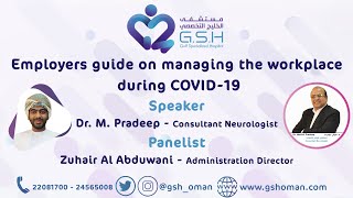 Employers Guide on Managing the workplace during COVID-19