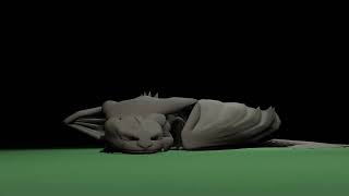 Toothless Sleeping | Blender 3D Animation