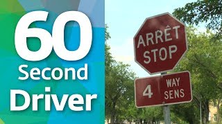 60 Second Driver - Stop Signs