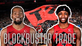 BREAKING NEWS: Kevin Durant BLOCKBUSTER Trade To The Raptors For OG Anunoby, Gary Trent Jr, & More