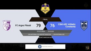 LNBM MOZZART 2022-2023: FC Argeș Pitești - CSM Athletic Constanța