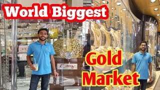 World Biggest Gold Market | Cheapest Gold In Dubai | World Largest Gold Ring In Dubai | #Dubai