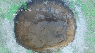 Seffner sinkhole that swallowed man in 2013 reopens