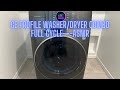 GE Profile Washer Dryer Combo Full cycle  ASMR