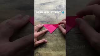 EASY PAPER BUTTERFLY ORIGAMI TUTORIAL | HOW TO MAKE PAPER BUTTERFLY ORIGAMI | PAPERCRAFT IDEAS ART