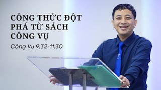 Bài giảng: Công Thức Đột Phá Từ Sách Công Vụ