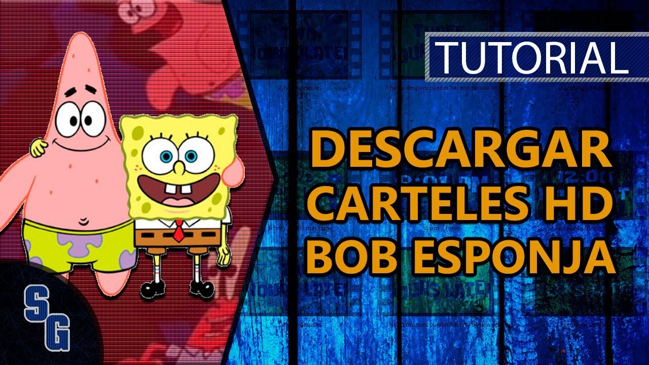 Descargar Todos Los Carteles De Tiempo De Bob Esponja En HD - YouTube