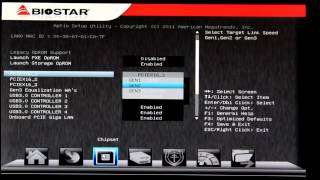 Biostar TPower X79 Bios walkthrough