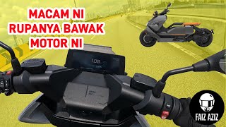 Biar Betul Macam Ni Je Bila Test Ride BMW CE 04 2023  Kita Test Top Speed Jugak Vlog E421