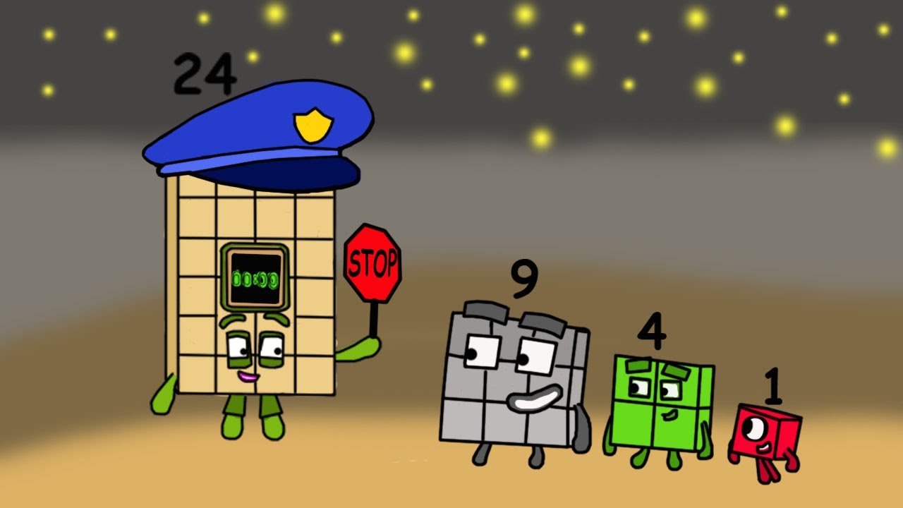 Numberblocks Sleeping